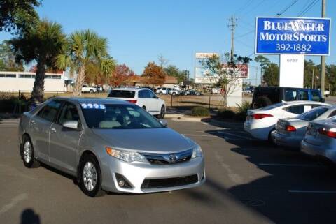 2012 Toyota Camry for sale at BlueWater MotorSports in Wilmington NC