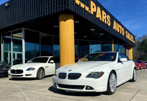2005 BMW 6 Series for sale at Pars Auto Sales Inc in Stone Mountain GA