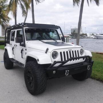 2012 Jeep Wrangler Unlimited for sale at Choice Auto Brokers in Fort Lauderdale FL