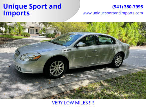 2009 Buick Lucerne for sale at Unique Sport and Imports in Sarasota FL