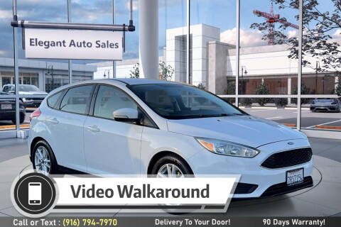 2016 Ford Focus for sale at Elegant Auto Sales in Rancho Cordova CA