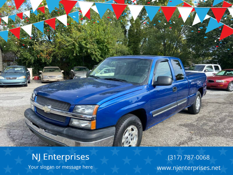 2004 Chevrolet Silverado 1500 for sale at NJ Enterprizes LLC in Indianapolis IN