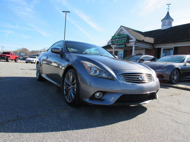 2014 INFINITI Q60 Convertible for sale at The Car Source Of Lenoir in Lenoir, NC