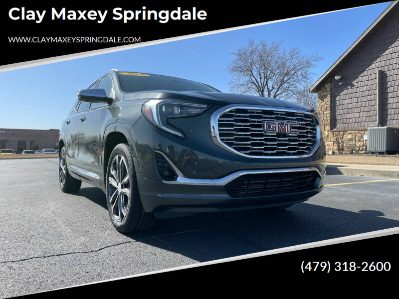 2019 GMC Terrain for sale at Clay Maxey Springdale in Springdale AR