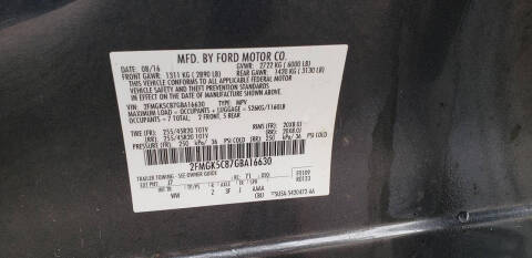 2016 Ford Flex SEL