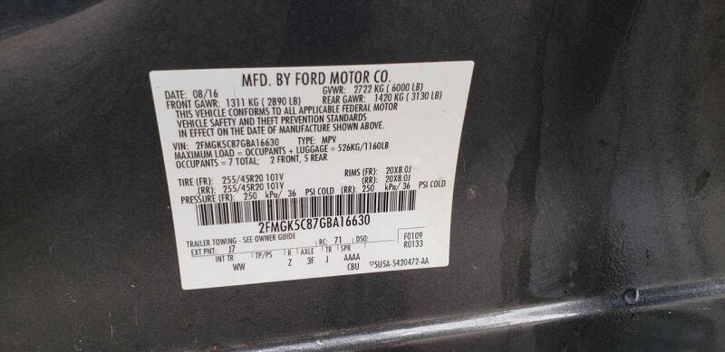 2016 Ford Flex SEL