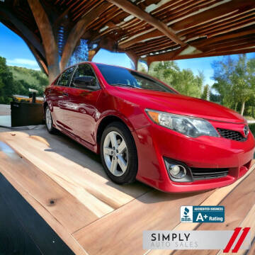 2014 Toyota Camry for sale at Simply Auto Sales in Palm Beach Gardens FL
