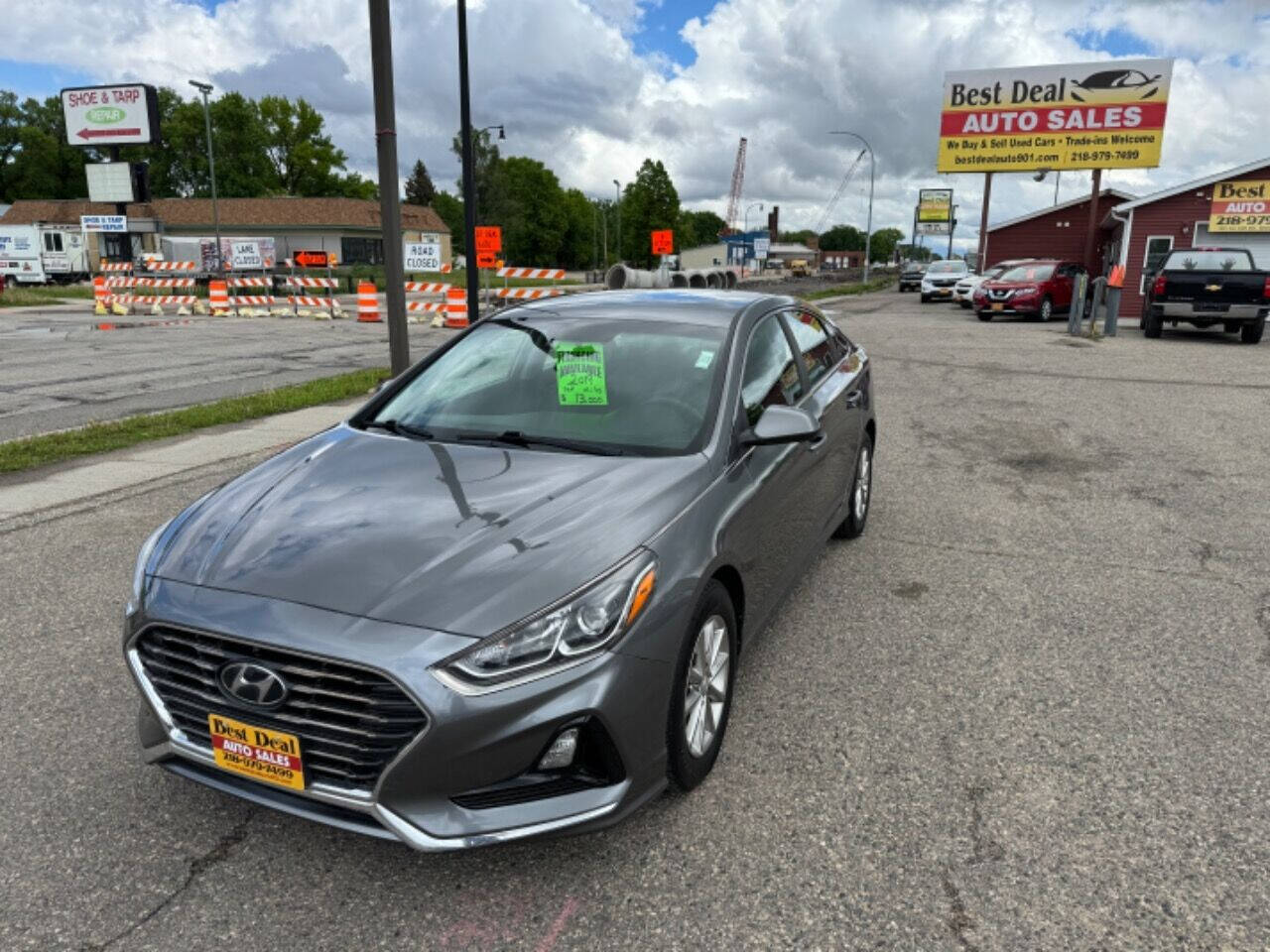 2019 Hyundai SONATA for sale at BEST DEAL AUTO SALES in Moorhead, MN