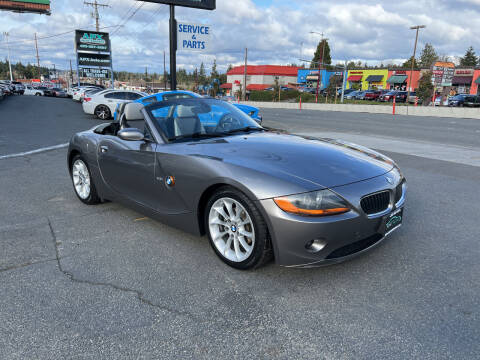 2003 BMW Z4 for sale at APX Auto Brokers in Edmonds WA