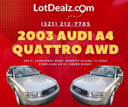 Audi For Sale In Rockledge Fl Lot Dealz