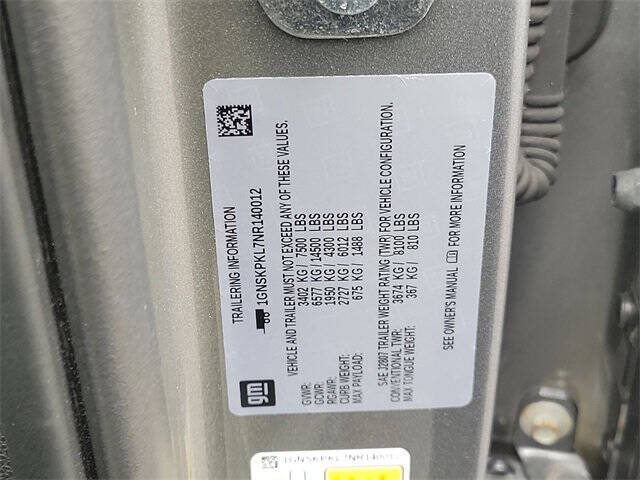 2022 Chevrolet Tahoe Z71