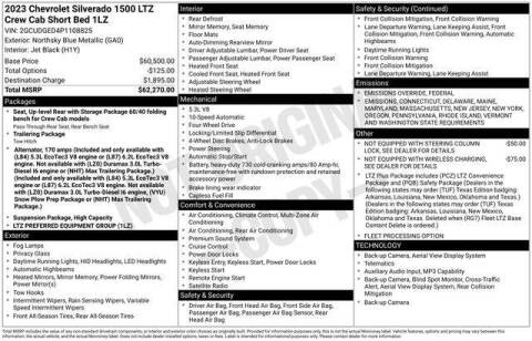 2023 Chevrolet Silverado 1500