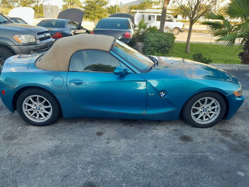 2003 BMW Z4 for sale at LAND & SEA BROKERS INC in Pompano Beach FL