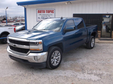 2018 Chevrolet Silverado 1500 for sale at AUTO TOPIC in Gainesville TX