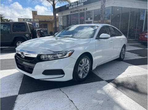 2020 Honda Accord for sale at AutoDeals in Hayward CA