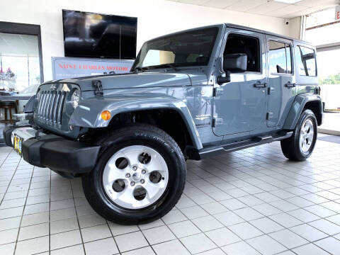 2015 Jeep Wrangler Unlimited for sale at SAINT CHARLES MOTORCARS in Saint Charles IL