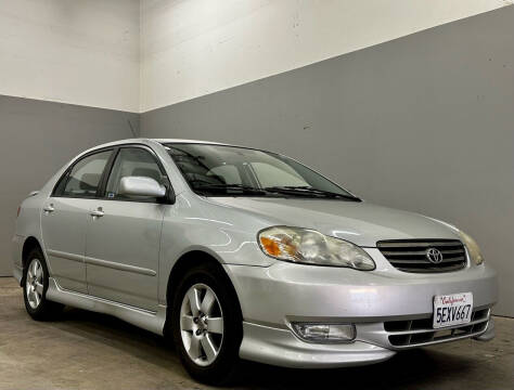 2004 Toyota Corolla for sale at Autoaffari LLC in Sacramento CA