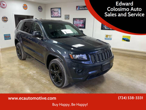 2015 Jeep Grand Cherokee for sale at Edward Colosimo Auto Sales and Service in Evans City PA