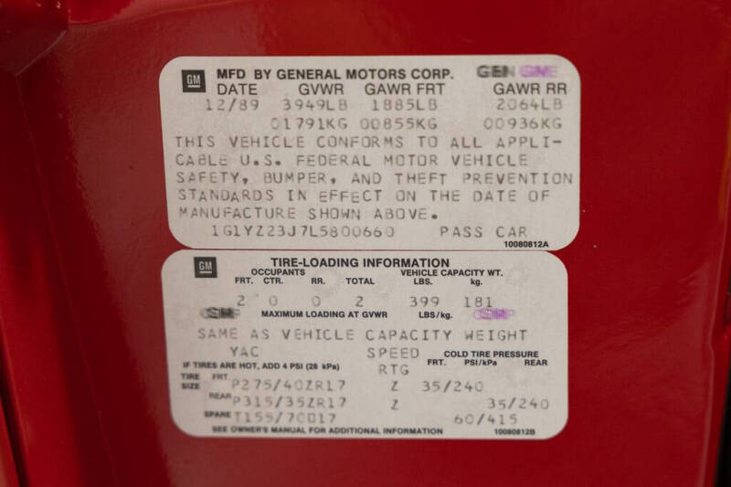 1990 Chevrolet Corvette ZR1