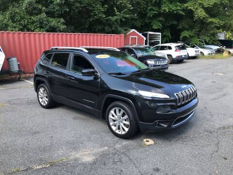 2014 Jeep Cherokee for sale at Knockout Deals Auto Sales in West Bridgewater MA