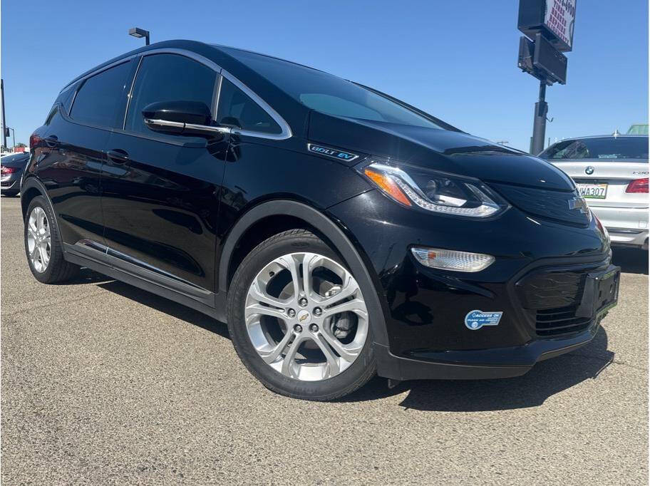 Black 2020 Chevrolet Bolt EV LT LT 4dr Hatchback 1