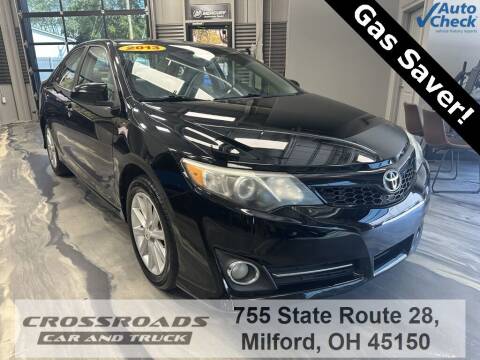 2013 Toyota Camry Hybrid for sale at Crossroads Car and Truck - Crossroads Car & Truck - Milford in Milford OH