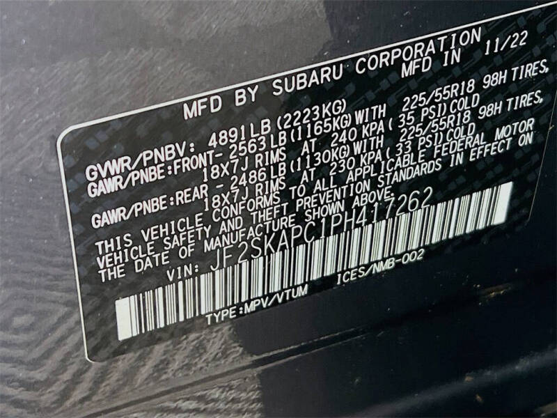 2023 Subaru Forester Limited