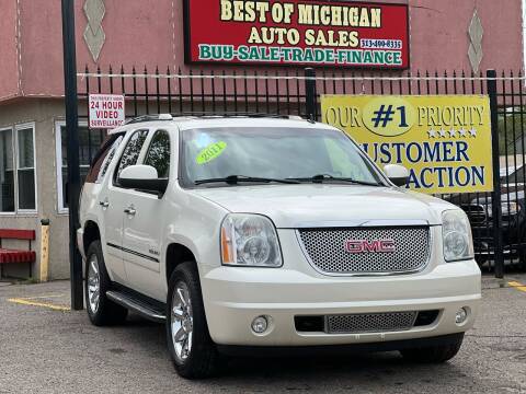 2011 GMC Yukon for sale at Best of Michigan Auto Sales in Detroit MI
