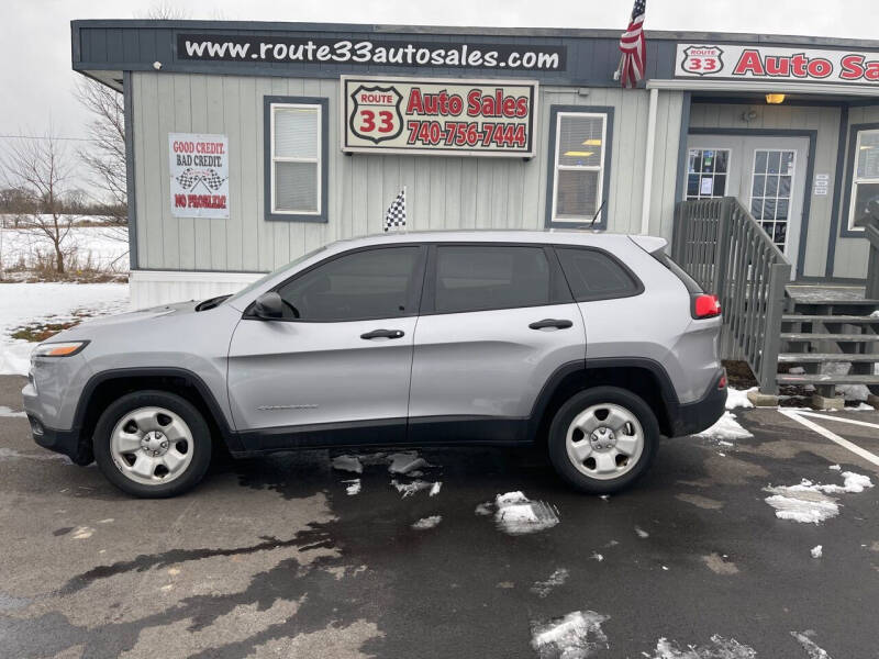 2014 Jeep Cherokee for sale at Route 33 Auto Sales in Carroll OH