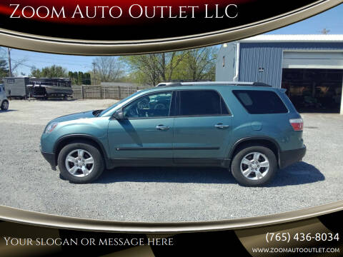 2010 GMC Acadia for sale at Zoom Auto Outlet LLC in Thorntown IN