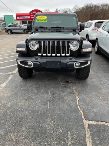2020 Jeep Wrangler Unlimited for sale at Sandy Lane Auto Sales and Repair in Warwick RI