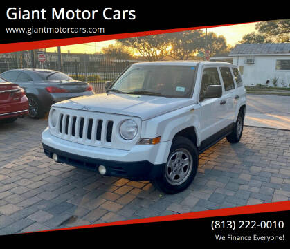 2014 Jeep Patriot for sale at Giant Motor Cars in Tampa FL