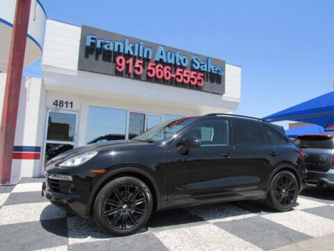 2014 Porsche Cayenne for sale at Franklin Auto Sales in El Paso TX