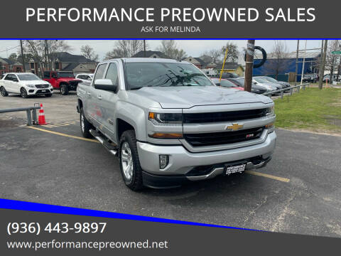 2018 Chevrolet Silverado 1500 for sale at PERFORMANCE PREOWNED SALES in Conroe TX