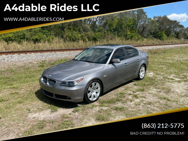 2004 BMW 5 Series for sale at A4dable Rides LLC in Haines City FL