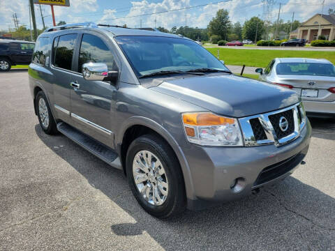 2015 Nissan Armada for sale at J. MARTIN AUTO in Richmond Hill GA