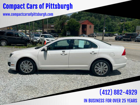 2010 Ford Fusion for sale at Compact Cars of Pittsburgh in Pittsburgh PA