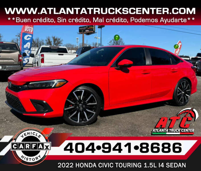 2022 Honda Civic for sale at ATLANTA TRUCK CENTER LLC in Doraville GA