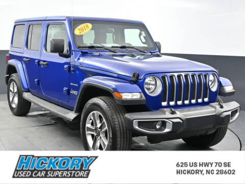 2018 Jeep Wrangler Unlimited for sale at Hickory Used Car Superstore in Hickory NC