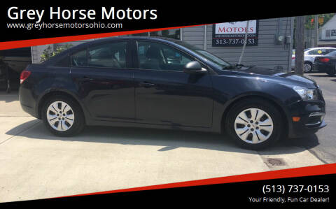 2015 Chevrolet Cruze for sale at Grey Horse Motors in Hamilton OH