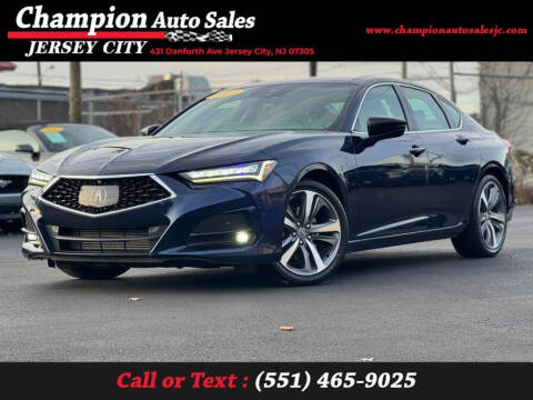 2021 Acura TLX for sale at CHAMPION AUTO SALES OF JERSEY CITY in Jersey City NJ