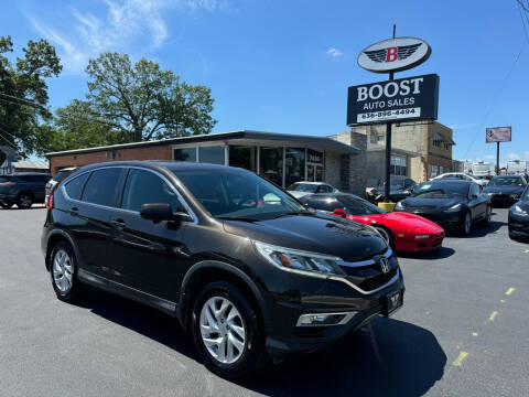 2015 Honda CR-V for sale at BOOST AUTO SALES in Saint Louis MO