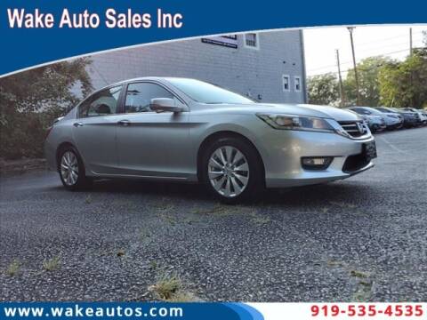 2013 Honda Accord for sale at Wake Auto Sales Inc in Raleigh NC