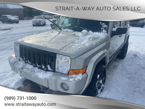 2008 Jeep Commander for sale at Strait-A-Way Auto Sales LLC in Gaylord MI