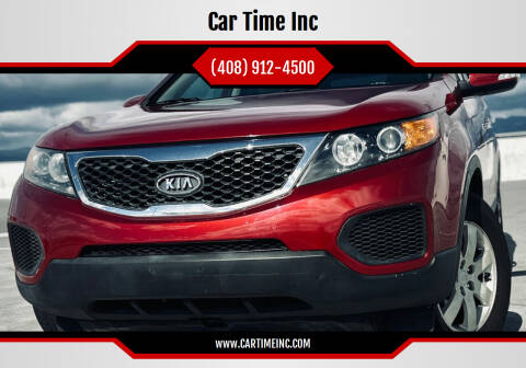 2011 Kia Sorento for sale at Car Time Inc in San Jose CA