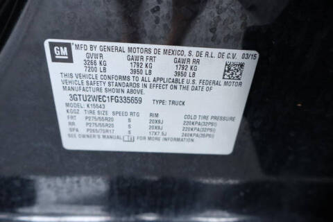 2015 GMC Sierra 1500