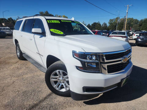 2015 Chevrolet Suburban for sale at Canyon View Auto Sales in Cedar City UT