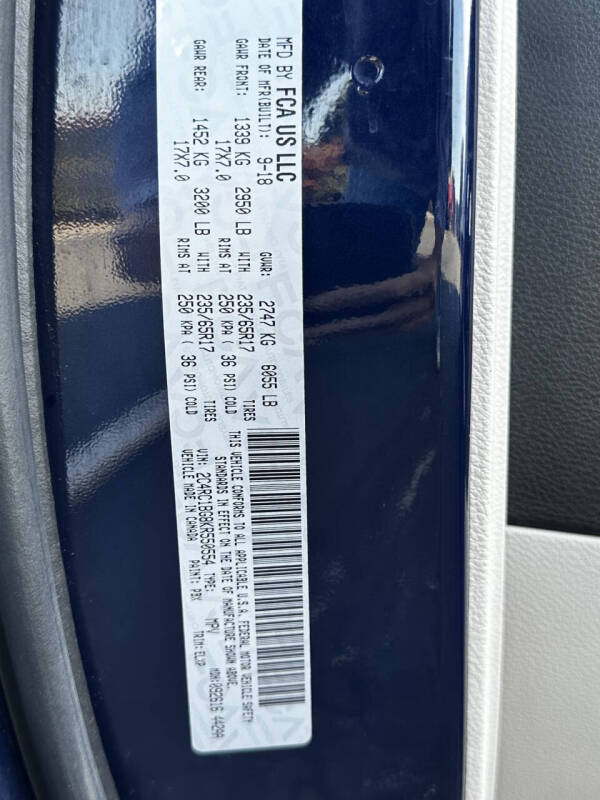 2019 Chrysler Pacifica Touring L