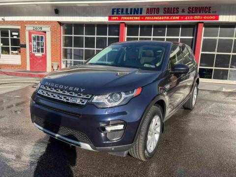 2016 Land Rover Discovery Sport for sale at Fellini Auto Sales & Service LLC in Pittsburgh PA