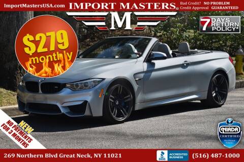 2015 BMW M4 for sale at Import Masters in Great Neck NY